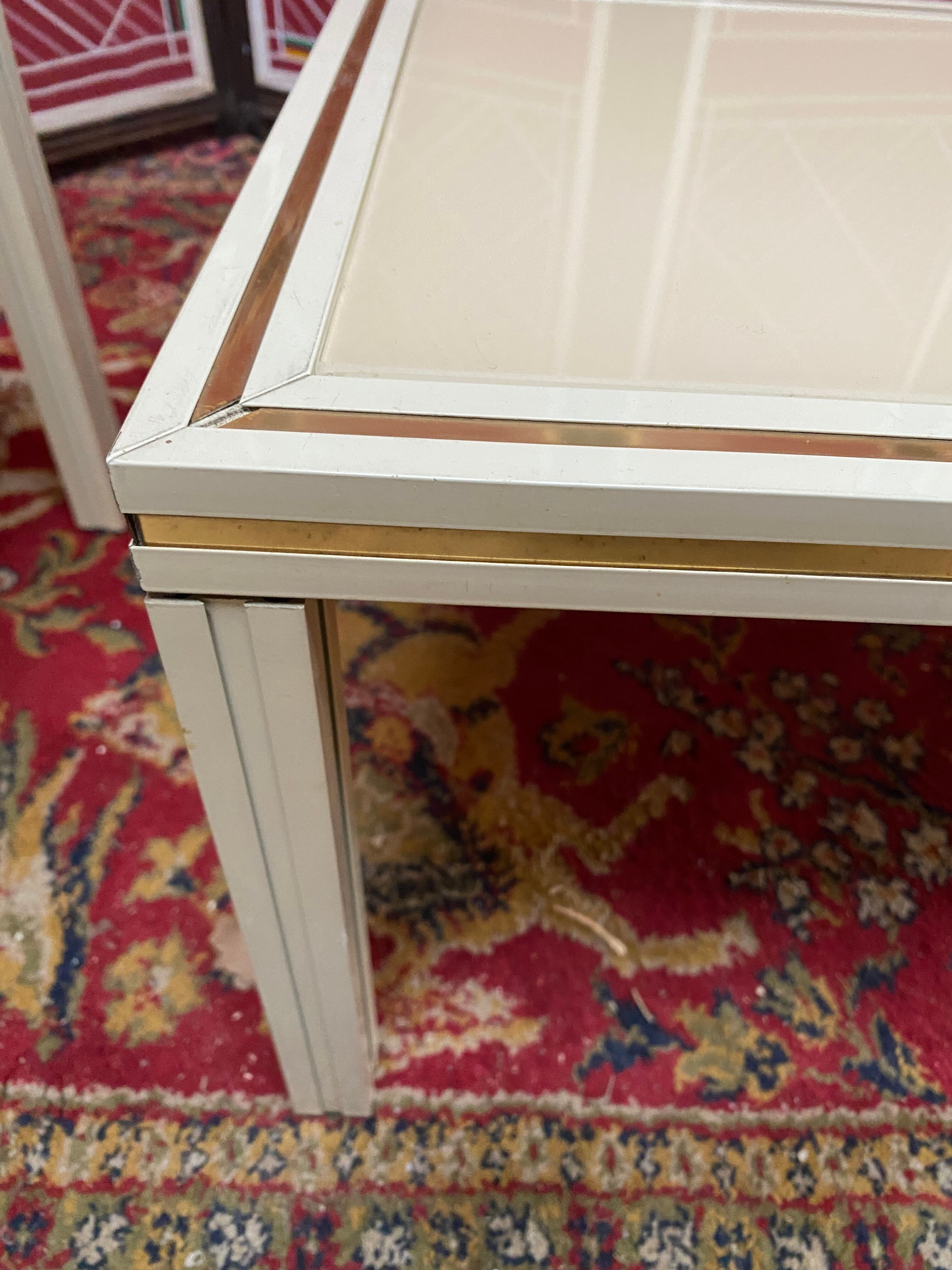 Set of 3 nesting tables by Pierre Vandel, 1970s