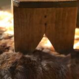 Antique footrest