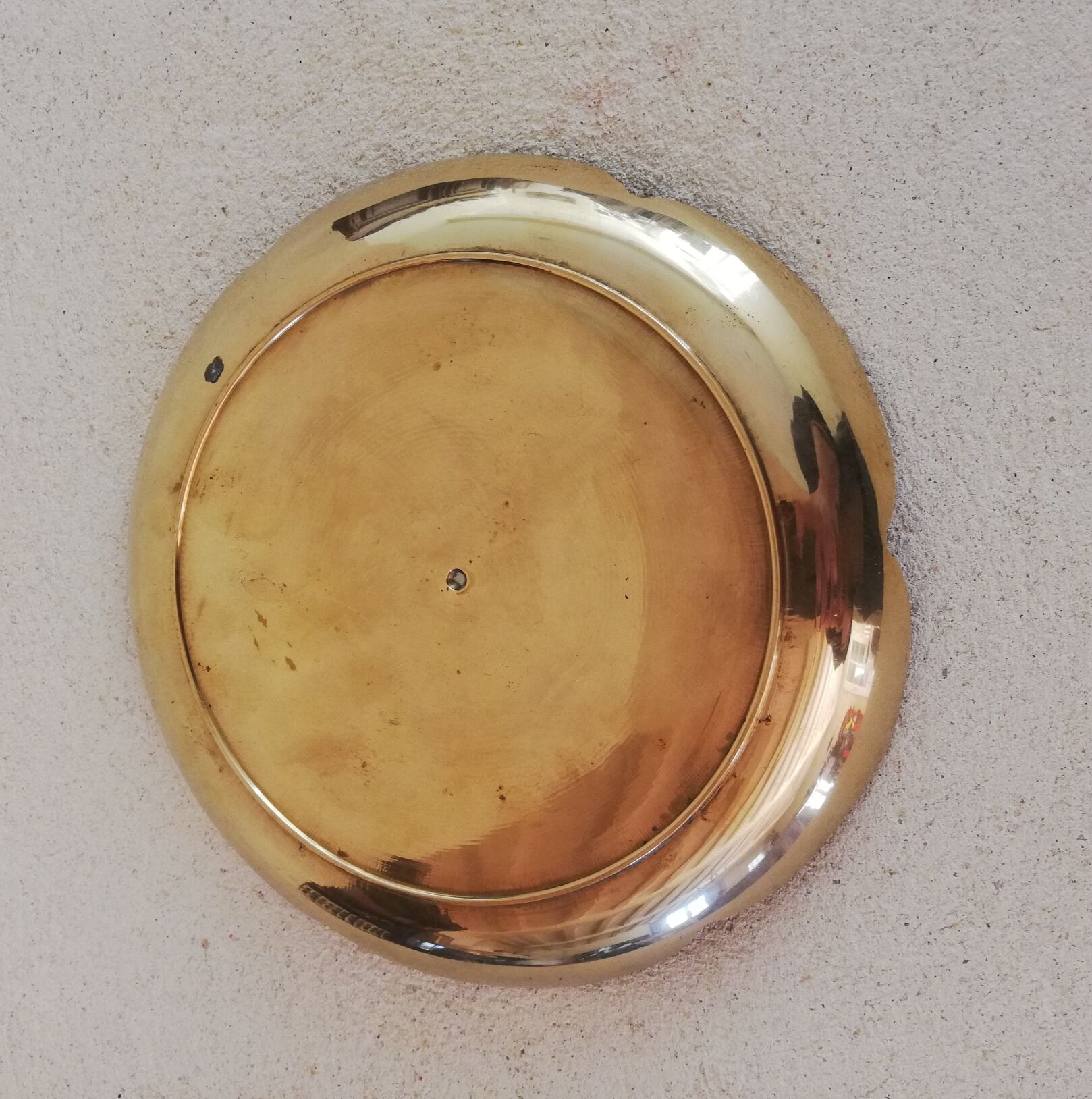 Brass empty pocket plate