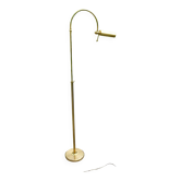 golden bronze reading lamp italy