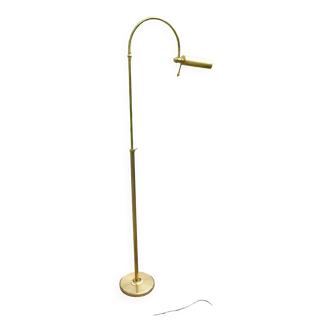 golden bronze reading lamp italy