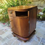 Art Deco bedside table or side table from the 1930s.