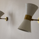 Pair of sconces de diabolo Italian