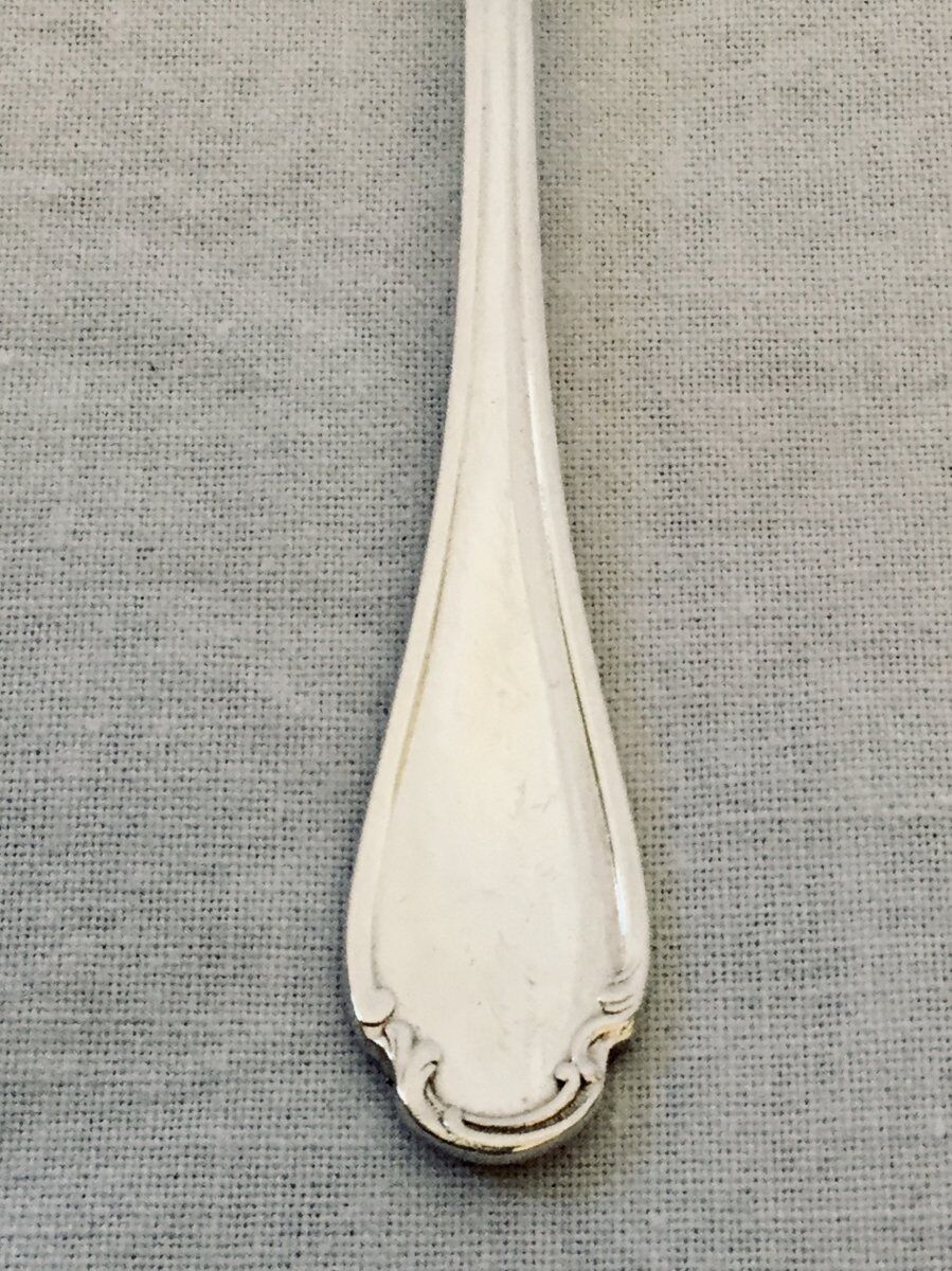 12 moka spoons Christofle alfenide pompadour