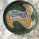Paire d assiettes moderniste vallauris atelier Daniel
