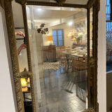 Large beaded mirror 19th