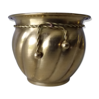 Cache-pot en laiton