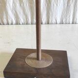 Scandinavian style table lamp in wood and rope - mid 20th century.