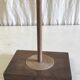 Scandinavian style table lamp in wood and rope - mid 20th century.
