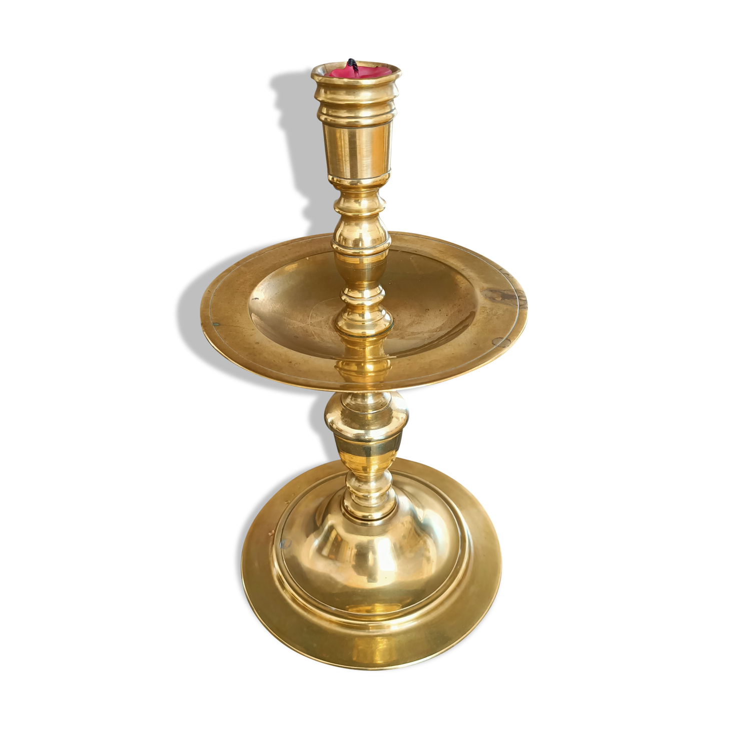 Antique bronze candle holder Heemkersk