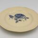 8 assiettes à dessert vintage faïence terre de fer Digoin, années 1940