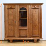 Oak bookcase, Art Deco period – 1940