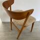 4 Helge Sibast model 7 dining chairs, 1953