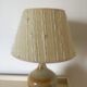 Lampe vintage en grès estampillée Grès du Marais années 70