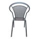 12 fauteuils en fer forgé des années 60