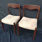 Pair of scandinavian chairs