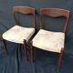 Paire de chaises scandinave
