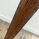Pair of vintage Telemarking wooden skis, retro decoration