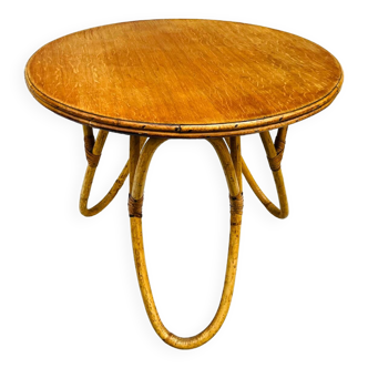 Rattan coffee table