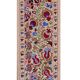 Hand-knotted rug, vintage Turkish rug 51x190 cm