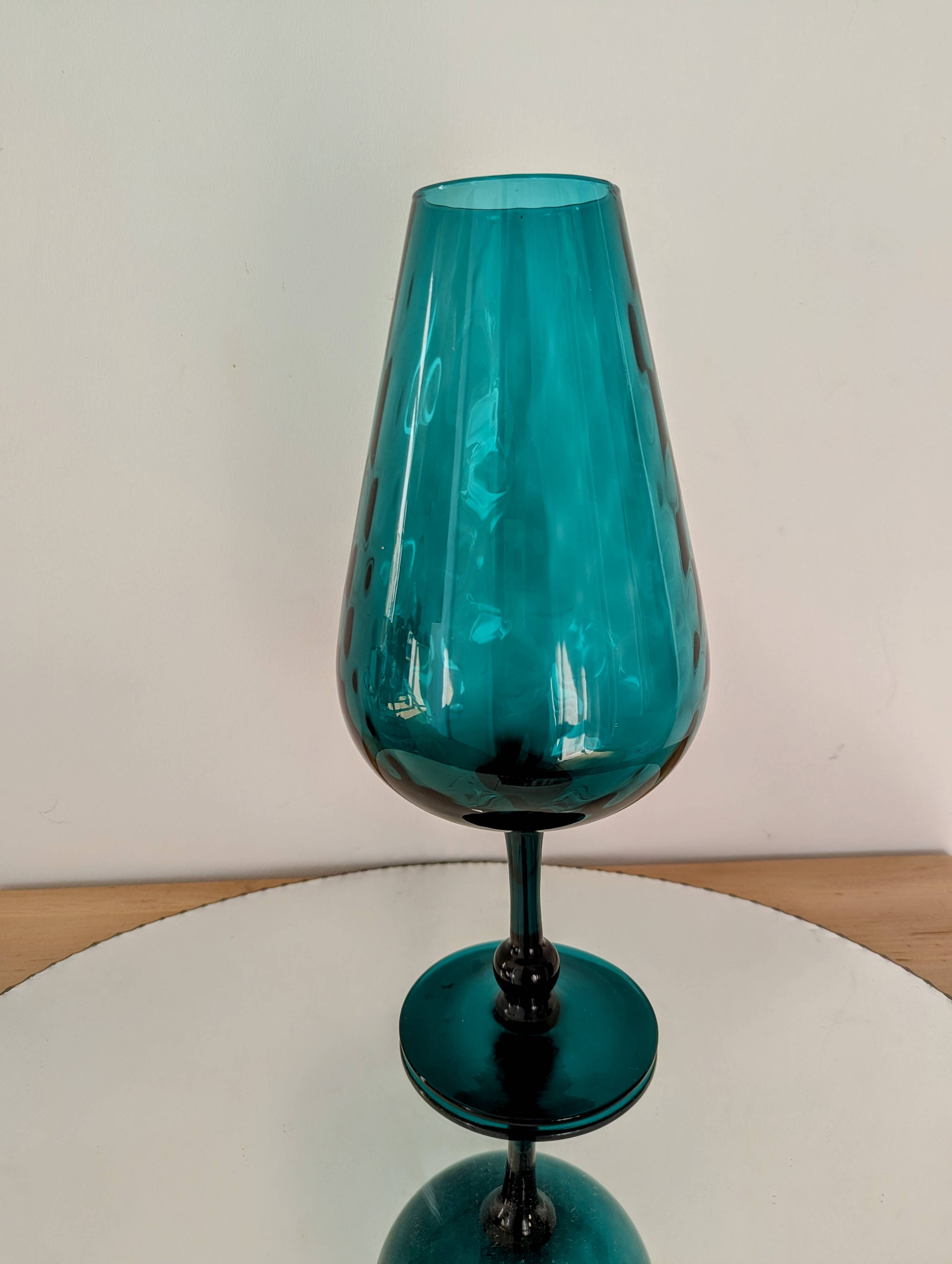 Empoli glass vase