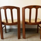 Set of 2 Scandinavian chairs, 1960s