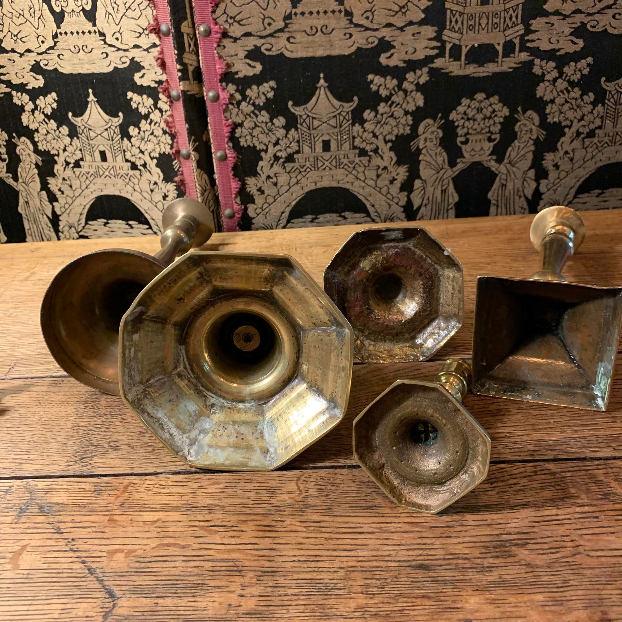 Set of candle holders