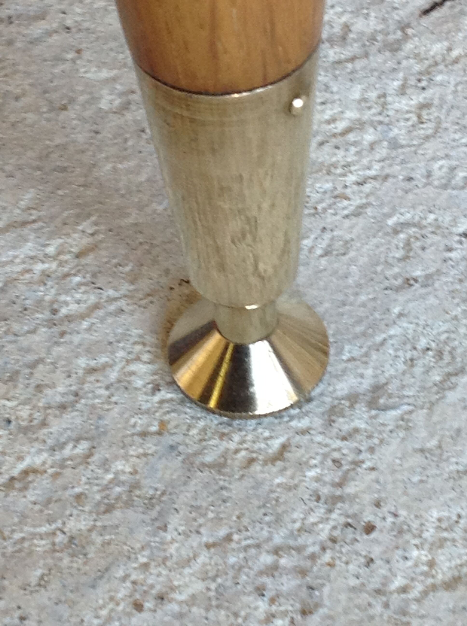 Vintage rattan wood bed