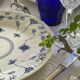 6 assiettes plates en porcelaine Anglaise