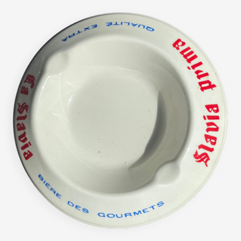 Vintage round advertising Slavia ashtray prima collection