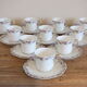 Majorelle Nancy for Haviland suite of 10 porcelain coffee cups