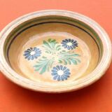 Alsatian pottery serving dish ref: 19 diameter: 315m weight: 1kg330