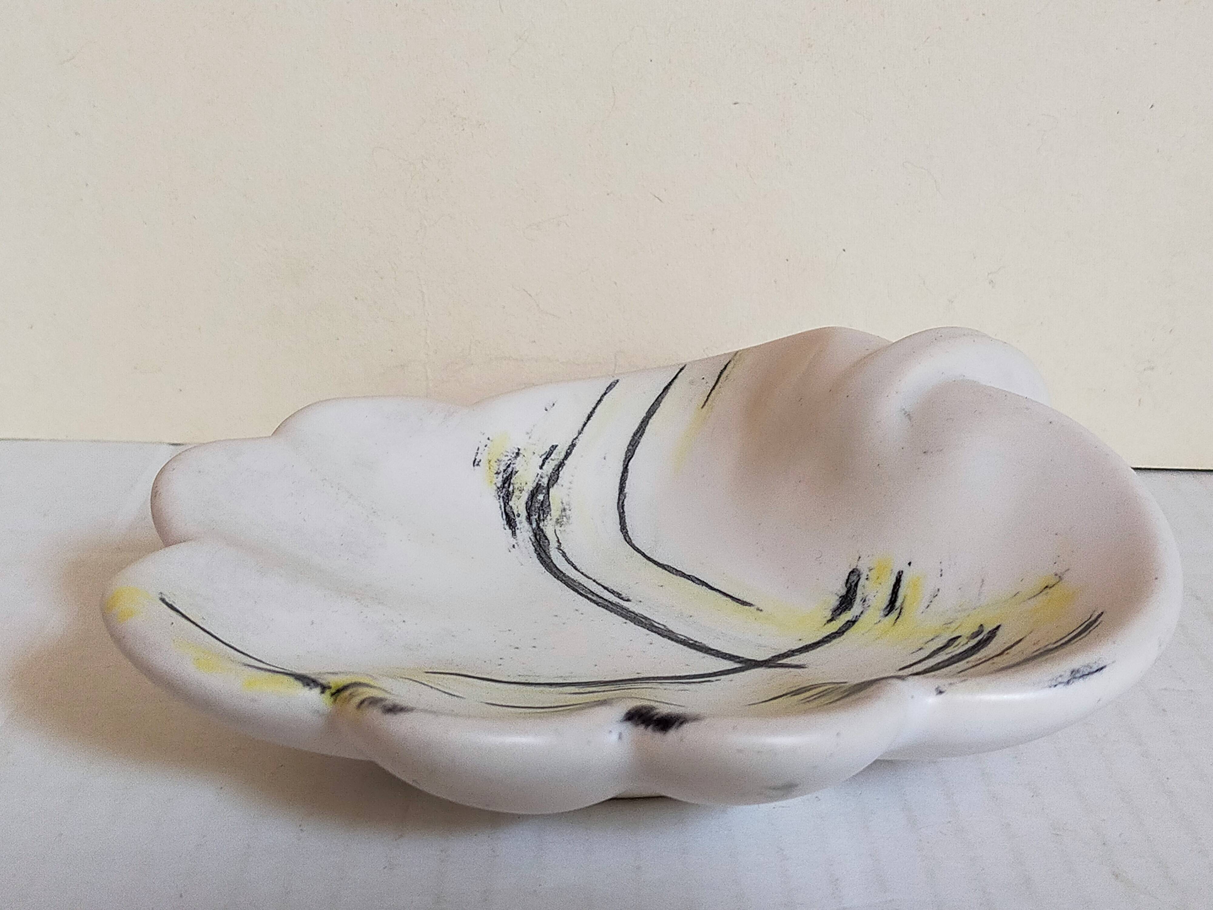 Vallauris ceramic pocket tray from the 1950s