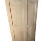 Solid oak wardrobe with 2 doors