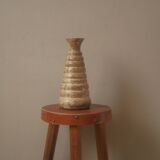 Ceramic soliflore vase handcrafted Scandinavian country decoration handmade pottery