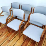 Set of Six Chairs by L. Volák for Dřevopodnik Holešov, Czechoslovakia, 1960s
