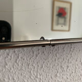 Vintage mirror 1960 triptych barber blue king - 24 x 59 cm