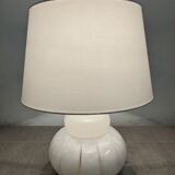 Alabaster ball lamp from the 60s/70s