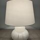 Alabaster ball lamp from the 60s/70s