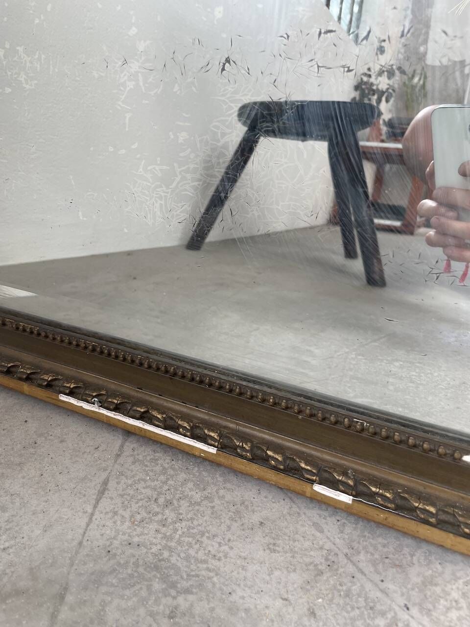 Miroir 1900 à rubans