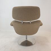 Big Tulip Chair and Ottoman by Pierre Paulin for Artifort, 1980s