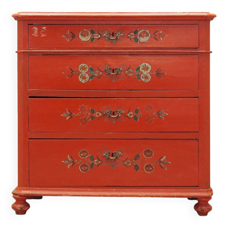 Oak chest of drawers, Danish design, 1950s, production: Denmark
