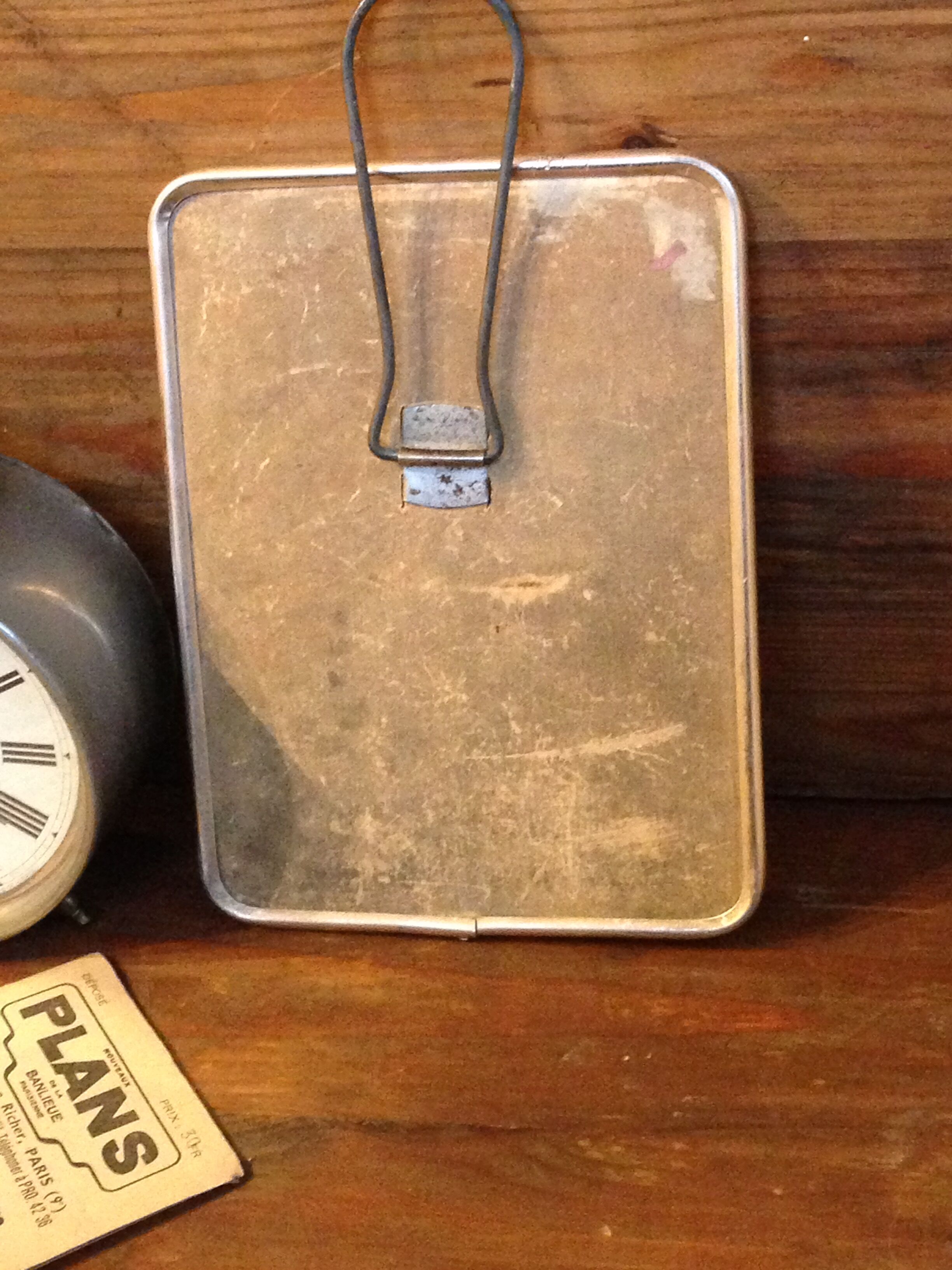 Mirror Barber vintage 20 X 15cm