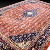 Tapis d'orient Indo-Persan-Tabriz, Fait main, : 2.50 x 3.60 Mètres