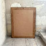 Antique mirror with gilded frame