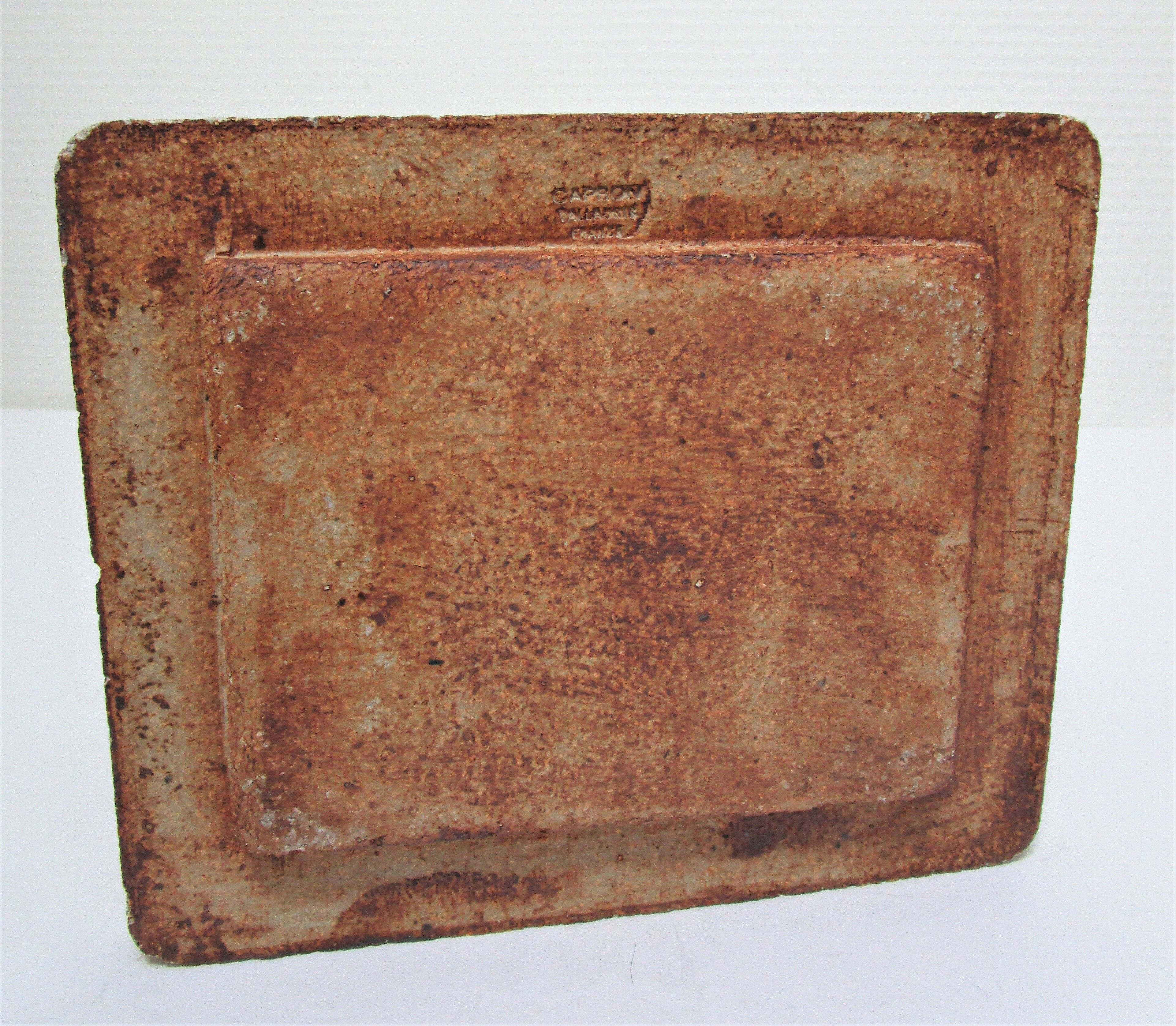 empty pocket sandstone Roger Capron 70s