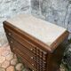 Vintage chest of drawers with splayed legs