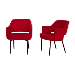Paire de fauteuils de