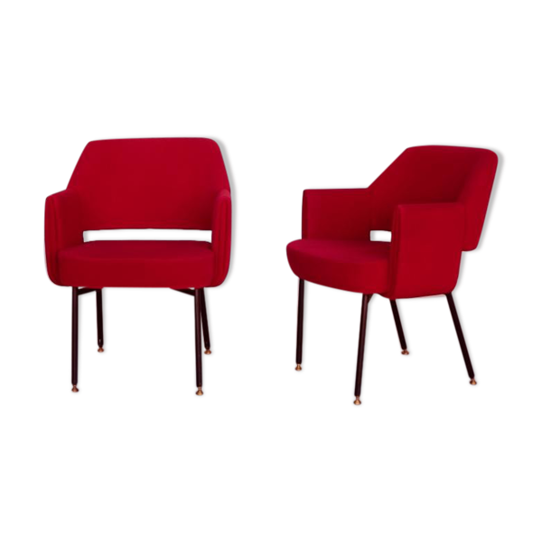 Paire de fauteuils de Marc et Pierre Simon