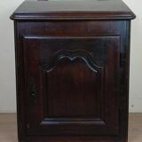 Old Louis XIV period oratory in solid walnut (late 17th century)